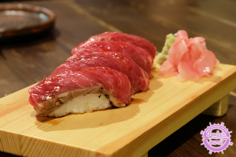 6 Gyu Tataki Sushi