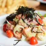 salmon wasabi, Cafe Kokotel, Kokotel hotel,