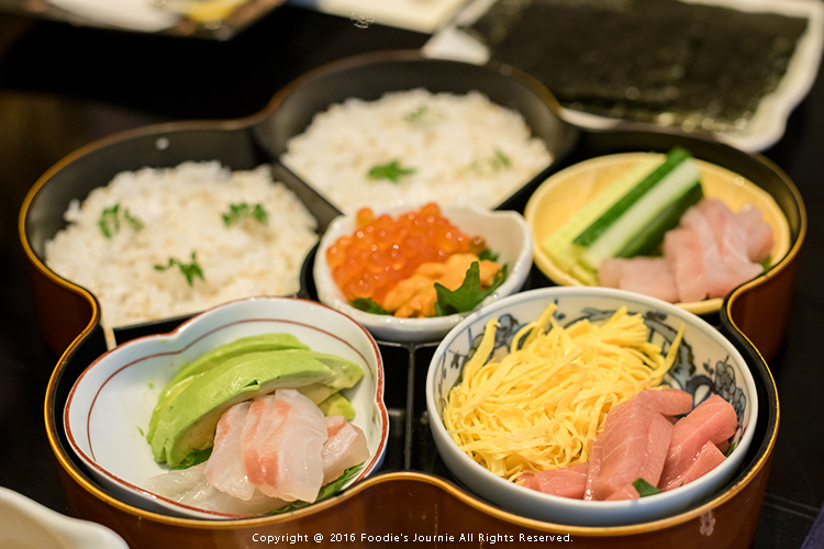 Umenohana 23 Temaki Sushi Set2