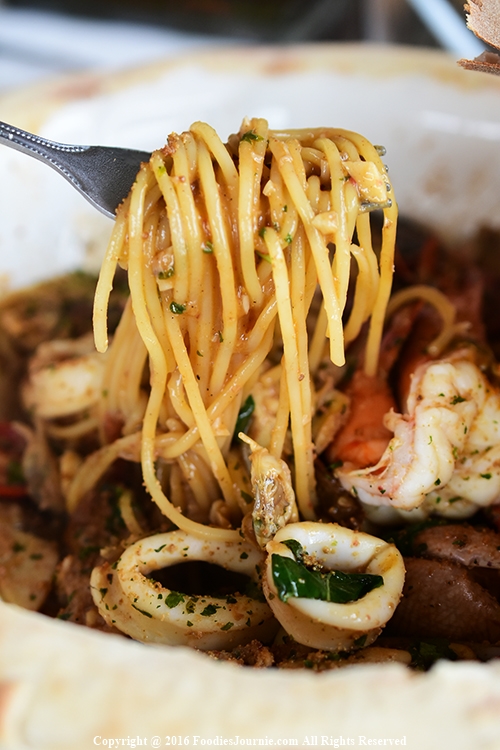 Crostini 12 Seafood Spaghetti 2