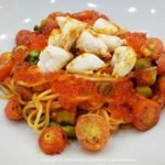 Spaghetti Crab Arrabiatta, Printa Cafe, Cafe, Silom, สีลม, คาเฟ่, วัดแขก