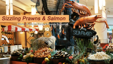 Sizzling Prawns & Salmon
